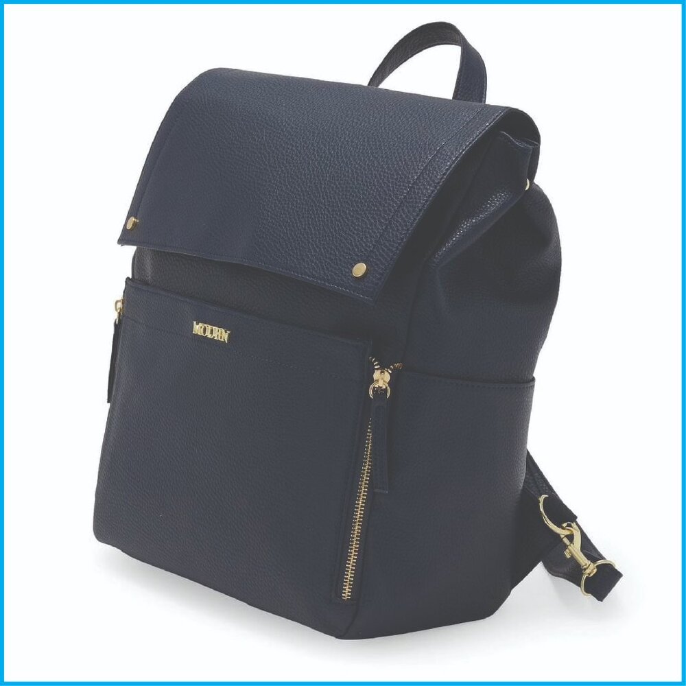MoDRN Charli Navy Diaper Bag Convertible Backpack Adjustable Straps